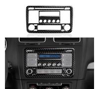 ZYSM Stickers Intérieurs Pour VW Pour Golf VI MK6 GTI R Plus 2010-2014 - Kit De Protection Pour Panneau De Levier De Vitesses Et Console Centrale Éléments Décoratifs Intérieur(Couleur 11)