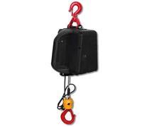 ZYT-DHRUCB Palans électriques de 1500 W avec grue de levage avec télécommande sans fil, méthodes de contrôle 3 en 1, treuil électrique portable pour industrie/agriculture/pêche/construction, noir 100