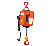 ZYT-DHRUCB Palans électriques de 1500 W avec grue de levage avec télécommande sans fil, méthodes de contrôle 3 en 1, treuil électrique portable pour industrie/agriculture/pêche/construction, orange