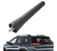 ZYTC 2.5 "Universal Mini AM/FM Power Pole Voiture Noire Courte antenne Radio modifiée mât aérien pour Toyota RAV4 Venza Yaris Hatch Corolla Prius