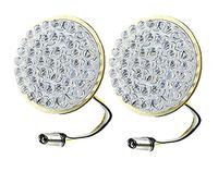 ZYTC 2 "clignotants à LED avec feu de circulation Kit de clignotants à DEL avant style 1157 pour Harley Davidson