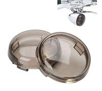 ZYTC Verres de clignotants fumés couvre-objectifs pour Harley paquet de 2
