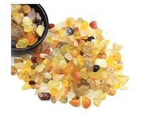 ZythrXLate Pierres Gravier Cristaux Copeaux Minerai de Quartz Minéraux Reiki Agates Paysage Spécimen Maison Aquarium Aquarium Décoration pour Aquarium, Bassin(Color 34,20g)