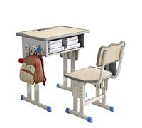 ZYWMZJ Ensemble Bureau Et Chaise D'étude Ergonomiques Réglables for Enfants - Grand Tiroir De Rangement - Idéal for Les 3 À 18 Ans - Usage Domestique Et Scolaire(D)