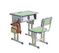 ZYWMZJ Ensemble Bureau Et Chaise D'étude Ergonomiques Réglables for Enfants - Grand Tiroir De Rangement - Idéal for Les 3 À 18 Ans - Usage Domestique Et Scolaire(B)