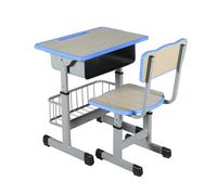 ZYWMZJ Ensemble Bureau Et Chaise Ergonomiques for Enfants avec Rangement, Emplacement for Crayons Et Crochets - Parfait for Étudier, Faire Ses Devoirs Et Réaliser des Projets Créatifs(D)