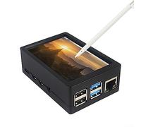 ZYWUOY 3.5 "320 x 480 Résolution Écran Tactile Moniteur LCD Affichage avec Cas pour Pi 4 Modèle B