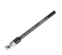 ZYWUOY Adaptateur d'essieu traversant de remorque, essieu de fourche avant en alliage d'aluminium 160-178 mm avec joints réglables, compatible avec les spécifications de filetage P1.0/P1.5/P1.75