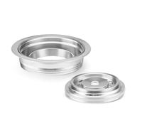 ZYWUOY Capsule de café réutilisable en acier inoxydable, compatible avec les machines ENV135 GCA1, adaptateur de dosettes d'expresso