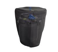 ZYWUOY Couvercle de filtre de bassin biologique sous pression - Housse de filtre de piscine isolée très résistante pour l'hiver, protection UV et utilisation en toutes saisons, 33 x 40,6 cm, noir