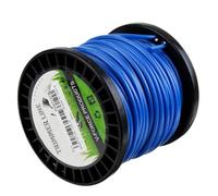 ZYWUOY Fil de débroussailleuse rond en nylon résistant 4 mm x 30 m pour débroussailleuse et débroussailleuse électrique