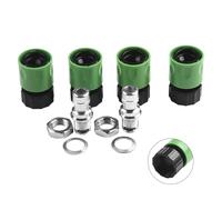 ZYWUOY Kit de lavage de pont de tondeuse à gazon avec adaptateurs à connexion rapide - Buses et lames en acier inoxydable pour tondeuses autoportées, compatible avec MTD, Cub Cadet, Troy-Bilt et