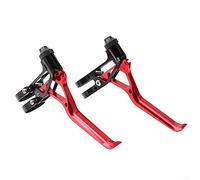 ZYWUOY Levier de frein en V ultra léger, leviers de frein de vélo pour VTT VTT vélo de route, 64G/paire ForSram pour BromptonExtralite rouge