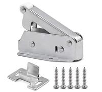 ZYWUOY Lot de 10 loquets à ressort de porte, loquet tactile, loquet de porte de placard, trappe de grenier à pousser pour ouvrir le loquet automatique invisible, taille L