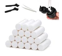 ZYWUOY Lot de 18 mèches de rechange compatibles avec le ventilateur de refroidissement personnel 3 en 1 Shark ChillPill FA02X, mèches de recharge en coton Dry-Touch Mist Pod