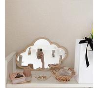 ZYWUOY Lot de 2 autocollants muraux en forme de nuage pour miroir de dortoir, décoration de maquillage