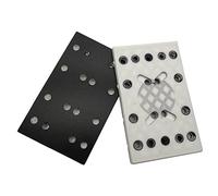 ZYWUOY Plaque de ponçage 12 trous pour Festool RTS 400 REQ 130 x 80 mm