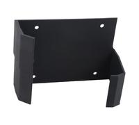 ZYWUOY Station de charge murale pour outils électriques, organiseur en métal peu encombrant pour perceuses et chargeurs de batterie, support noir avec installation facile