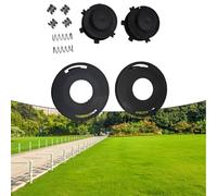 ZYWUOY Stihl 25-2 Lot de 2 têtes de débroussailleuse pour FS44, FS55, FS80, FS85, FS90, FS100, FS100RX, FS110, FS120, FS130, KM55-KM130