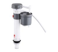 ZYWUOY Vanne d'entrée de réservoir de toilette rétractable réglable avec boule à flotteur télescopique, clapet anti-siphon et contrôle d'économie d'eau, construction ABS pour la compatibilité