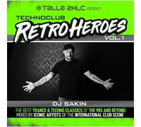 Zyx Music Talla 2xlc Presents Techno Club Retroheroes Cd Électronique Various Artists