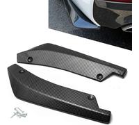 ZYXDMMJH 1 Paire Séparateur de Diffuseur de Lèvre de Pare-Chocs Arrière de Voiture pour Jeep Wrangler IV (JL) 2017 2018 2019 2020 2021 2022 2023, Protecteur de Canard de Séparateur,A-Glossy Black