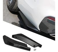 ZYXDMMJH 1 Paire Séparateur de Diffuseur de Lèvre de Pare-Chocs Arrière de Voiture pour Jeep Wrangler IV Unlimited (JL) 2017-2019 2020 2021 2022 2023, Protecteur de Canard de Séparateur,A-Black