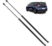 ZYXDMMJH 2Pcs Verin de Coffre Compatibles pour Renault Grand Scenic IV (R9) 2016-2021(OEM:904502954R)-55cm, Noir Verin de Coffre Verin A Gaz Remplacer Ressorts à Gaz Hayon