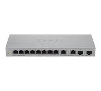 Zyxel Commutateur non géré XGS1010-12 v2 – 12 ports (8×1G, 2×2.5G, 2×SFP+ 10G)