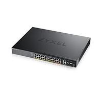 Zyxel Commutateur d'accès L3 XGS2220-10HP – 24 ports GbE PoE+, 6 ports 10G uplink, 400 W