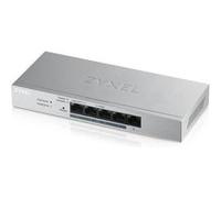Zyxel GS1200-5HP v2 Géré Gigabit Ethernet (10/100/1000) Connexion Ethernet, supportant l'alimentation via ce port (PoE) Gris