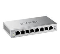 Zyxel Commutateur GS1200-8 v3 de bureau – 8 ports Gigabit administrable via Web