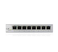 Zyxel 8 Port Gigabit Web Managed Switch Plug & Play Supports VLAN, QoS, IGMP