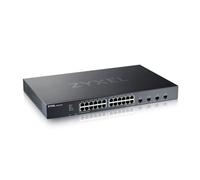 Zyxel Commutateur Ethernet 24-Ports Gigabit | Gestion Intelligente | 4 Slots SFP+ 10G | Mode Cloud Hybride [XGS1935-28]