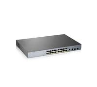 ZYXEL Commutateur Ethernet ZyXEL GS13502624 Ports Gérable - 2 Couche supportée - Modulaire - Paire torsadée, Fibre Optique,