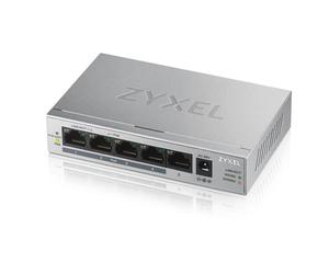 ZYXEL GS1005HP Switch non manageable 5 ports Gigabit Ethernet avec 4 ports PoE, budget total de 60 W - performance optimisée et économies d’énergie