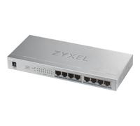 Zyxel Commutateur 8 Ports Gigabit Non Géré | 8x PoE+ Allocation de Réserve d’Énergie Maximale de 60 Watt [GS1008HP]