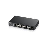 Zyxel Switch Ethernet 24 ports Gigabit GS1100-24E – Non administrable, sans ventilateur