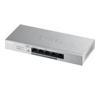 Zyxel GS1200-5HP v2 Géré Gigabit Ethernet (10/100/1000) Connexion Ethernet, supportant l'alimentation via ce port (PoE) Gris