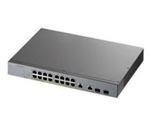 Zyxel GS1350-18HP - commutateur - 16 ports - intelligent