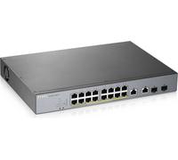 Switch réseau ethernet Gigabit Zyxel CCTV GS1350-HP - 18 ports dont 16x PoE+