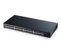 Zyxel Commutateur Gigabit GS1900-48 – 48 ports, gestion intelligente, 2 SFP, montage en rack