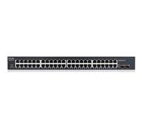 Zyxel GS1900-48 - Commutateur - intelligent - 48 x 10/100/1000 + 2 x Gigabit SFP - de bureau Montable sur rack fixation murale
