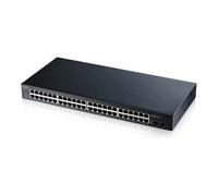 Zyxel Commutateur Gigabit GS1900-48 – 48 ports, gestion intelligente, 2 SFP, montage en rack