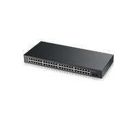 Zyxel GS1900-48-EU0102F Switch L2 48 ports Gigabit Ethernet RJ-45 + 2 SFP 100Gbit/s 74Mpps Répertoire MAC 8000 Montage en rack