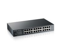 Zyxel GS1915-24E, Géré, L2, Gigabit Ethernet (10/100/1000), Grille de montage, 1U, Montage mural GS1915-24E-EU0101F