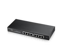 Zyxel Commutateur de Mode Hybride Intelligent GbE à 8 Ports | Autonome ou Nebula Cloud | Ordinateur de Bureau | sans Ventilateur [GS1915-8]