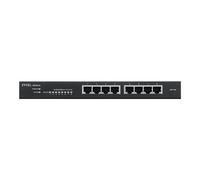 Zyxel GS1915-8EP Géré L2 Gigabit Ethernet (10/100/1000) Connexion Ethernet, supportant l'alimentation via ce port (PoE) Noir