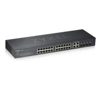 Zyxel GS1920-24V2 Gigabit Ethernet géré (10/100/1000) Noir