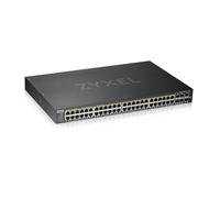 Zyxel Gs1920-48Hpv2 Managed Gigabit Ethernet (10/100/1000) Power, W128560557 (Ethernet (10/100/1000) Power Over Ethernet (Poe) Black)